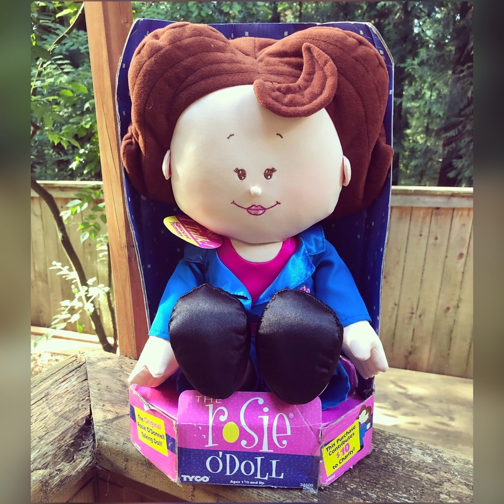 1997, ROISE O'DONNELL, plush doll!!